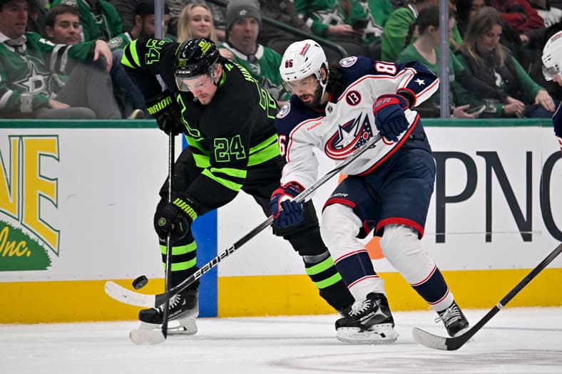 NHL: Columbus Blue Jackets at Dallas Stars