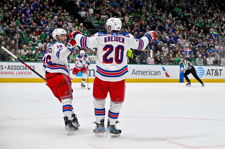 NHL: New York Rangers at Dallas Stars