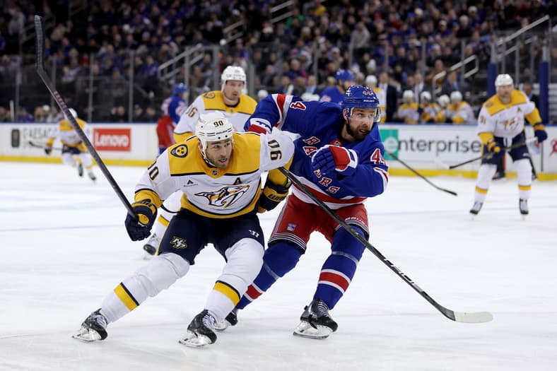 NHL: Nashville Predators at New York Rangers