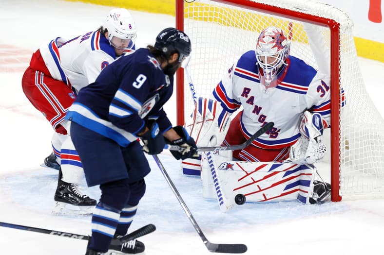 NHL: New York Rangers at Winnipeg Jets