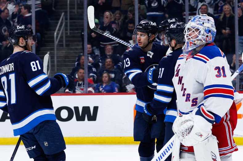 NHL: New York Rangers at Winnipeg Jets
