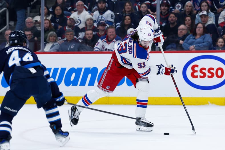 NHL: New York Rangers at Winnipeg Jets