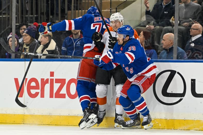 NHL: Philadelphia Flyers at New York Rangers