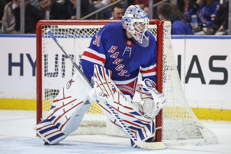 NHL: Toronto Maple Leafs at New York Rangers