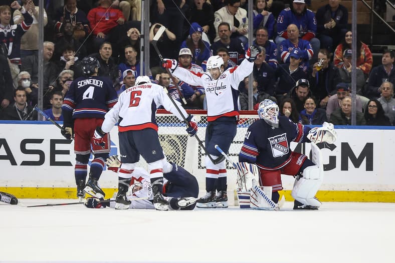 NHL: Washington Capitals at New York Rangers