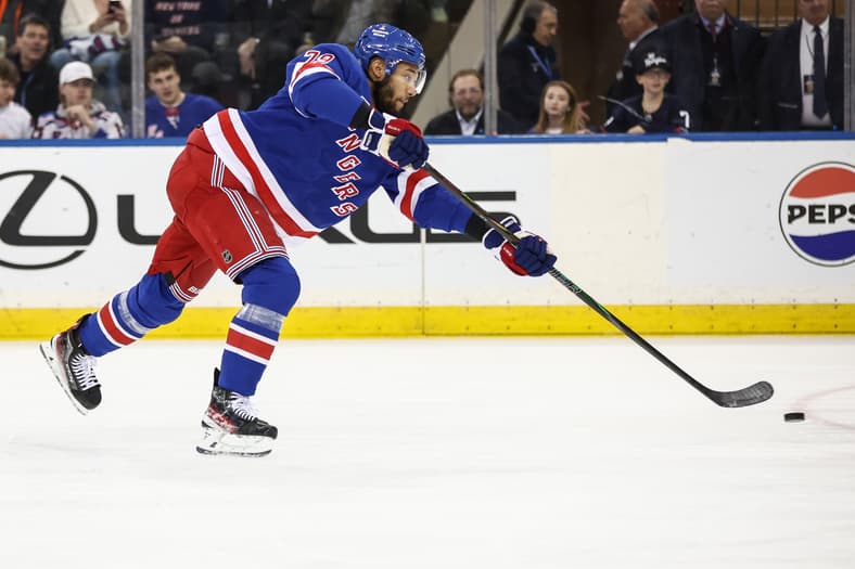 NHL: Calgary Flames at New York Rangers