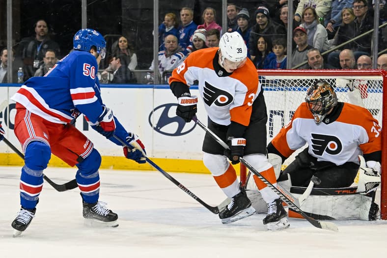 NHL: Philadelphia Flyers at New York Rangers