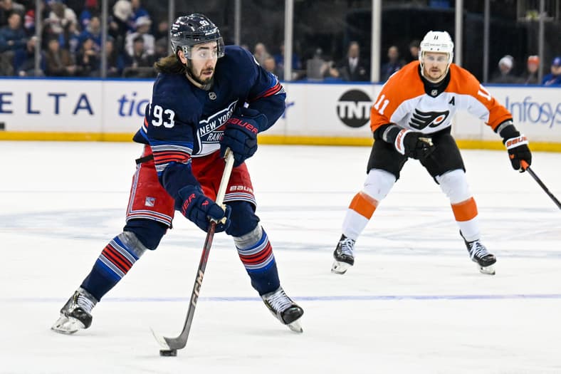 NHL: Philadelphia Flyers at New York Rangers
