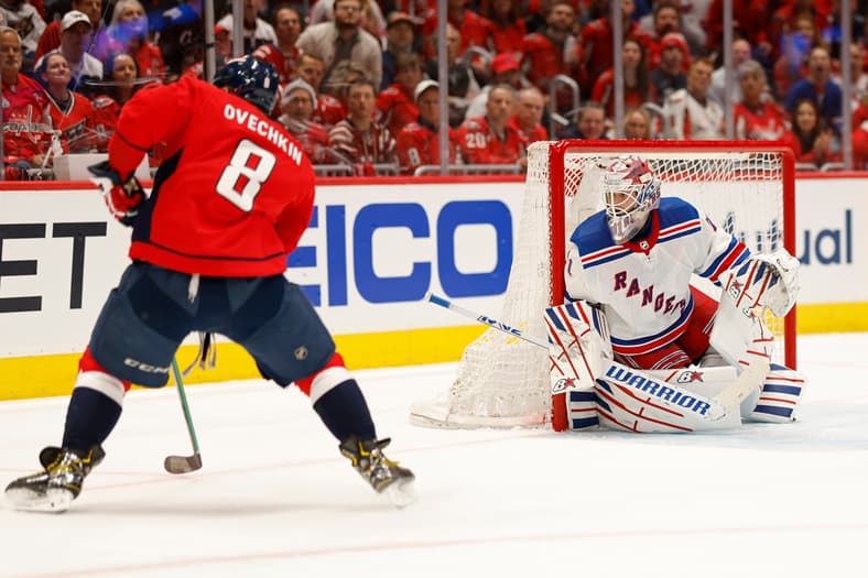 NHL: Stanley Cup Playoffs-New York Rangers at Washington Capitals
