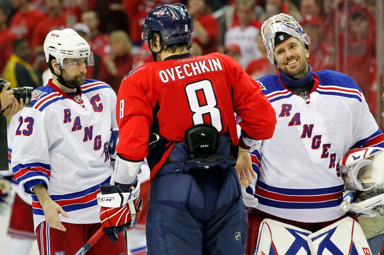 NHL: Stanley Cup Playoffs-New York Rangers at Washington Capitals