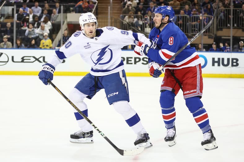 NHL: Tampa Bay Lightning at New York Rangers