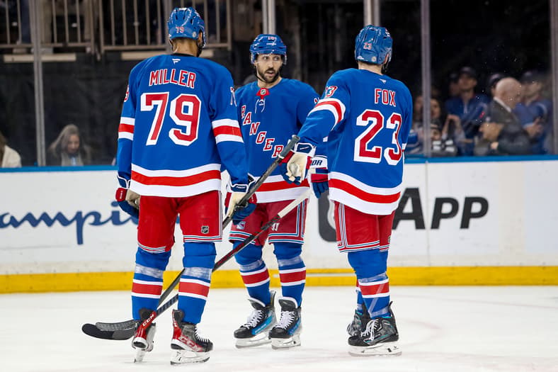 NHL: Vancouver Canucks at New York Rangers