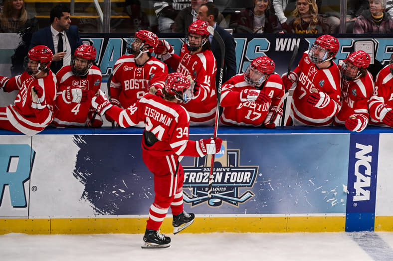 NCAA Hockey: Frozen Four-Championship-Western Michigan vs Boston University