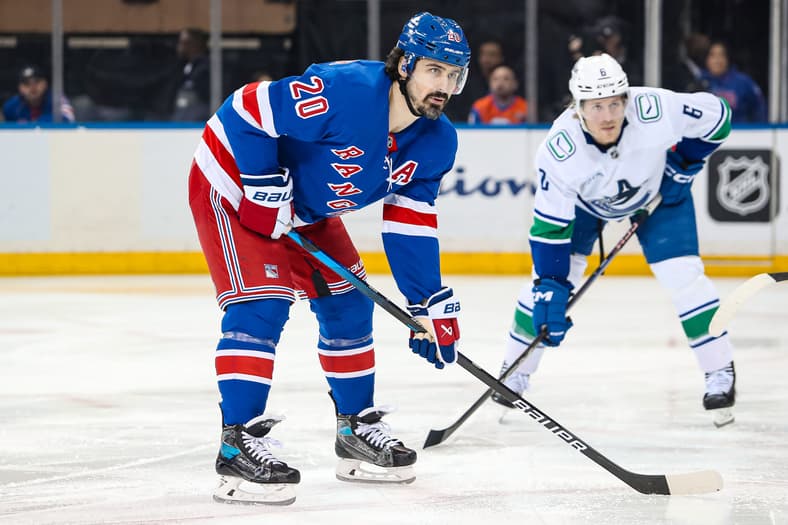 NHL: Vancouver Canucks at New York Rangers