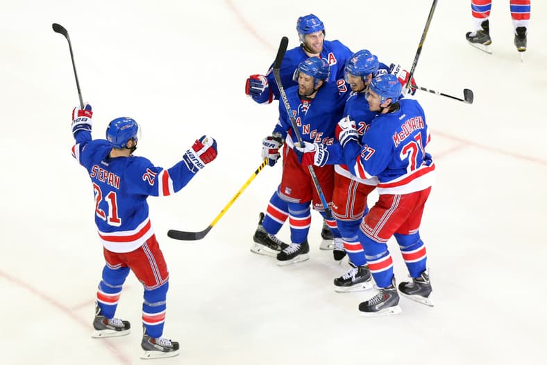 NHL: Stanley Cup Playoffs-Washington Capitals at New York Rangers
