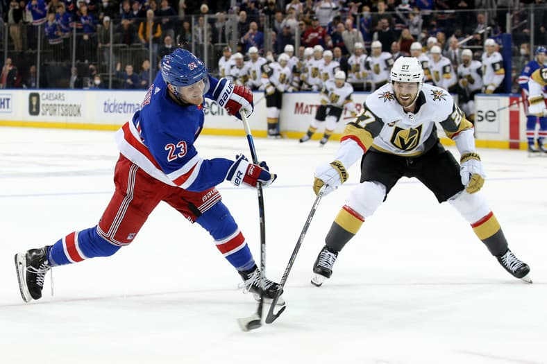 NHL: Vegas Golden Knights at New York Rangers