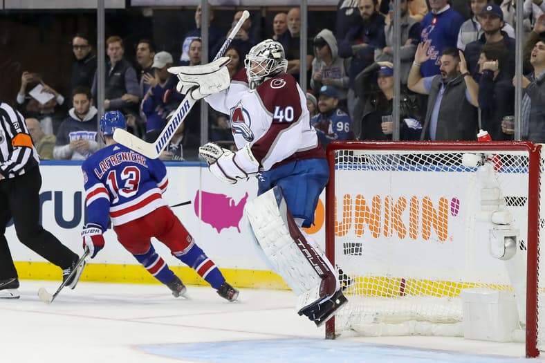 NHL: Colorado Avalanche at New York Rangers