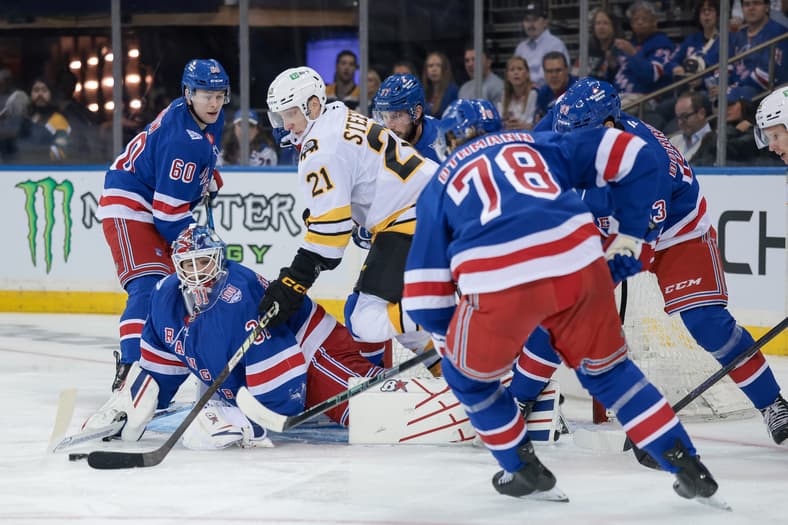 NHL: Preseason-Boston Bruins at New York Rangers