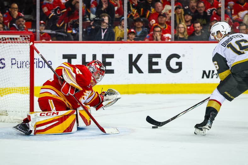 NHL: Vegas Golden Knights at Calgary Flames