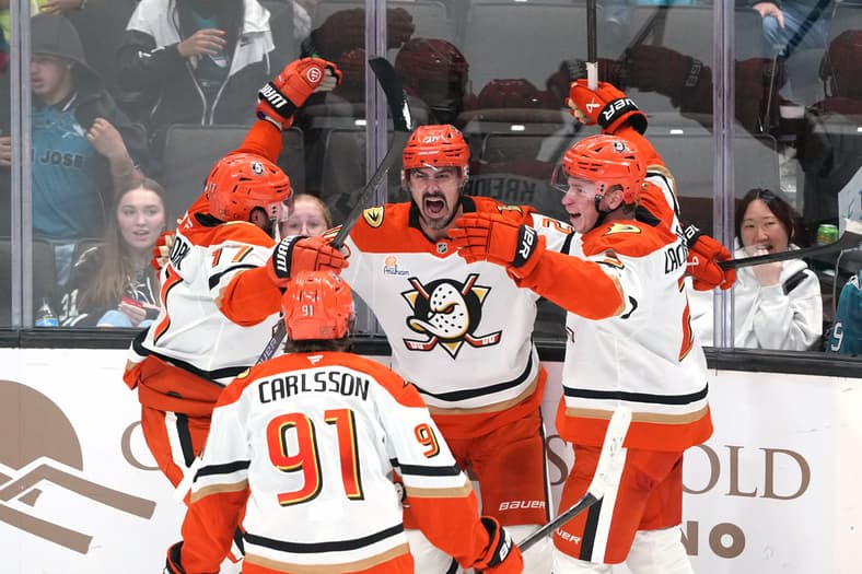 NHL: Anaheim Ducks at San Jose Sharks