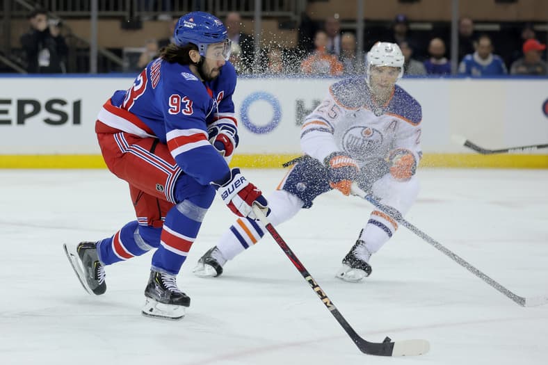 NHL: Edmonton Oilers at New York Rangers