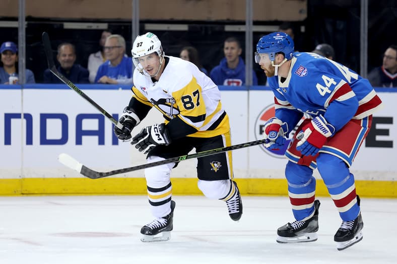 NHL: Pittsburgh Penguins at New York Rangers