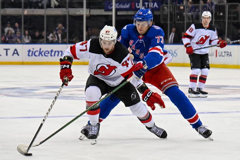 NHL: Preseason-New Jersey Devils at New York Rangers