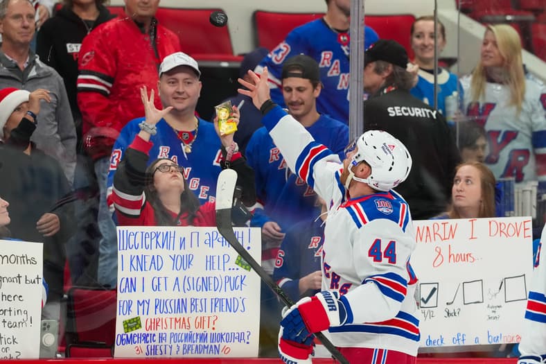 NHL: New York Rangers at Carolina Hurricanes