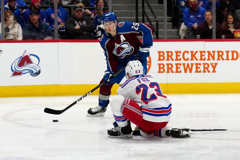 NHL: New York Rangers at Colorado Avalanche