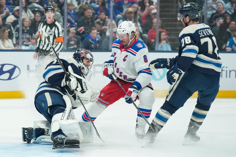NHL: New York Rangers at Columbus Blue Jackets