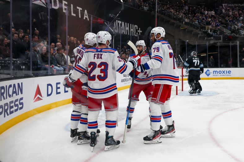 NHL: New York Rangers at Utah