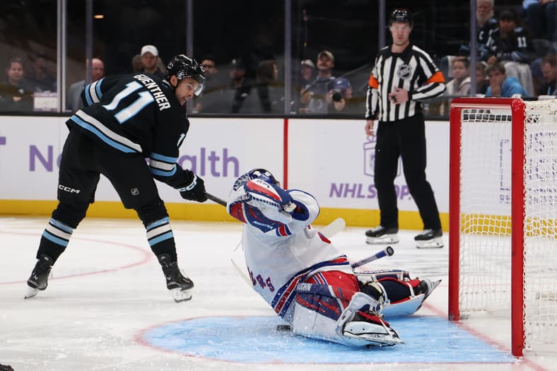 NHL: New York Rangers at Utah Mammoth