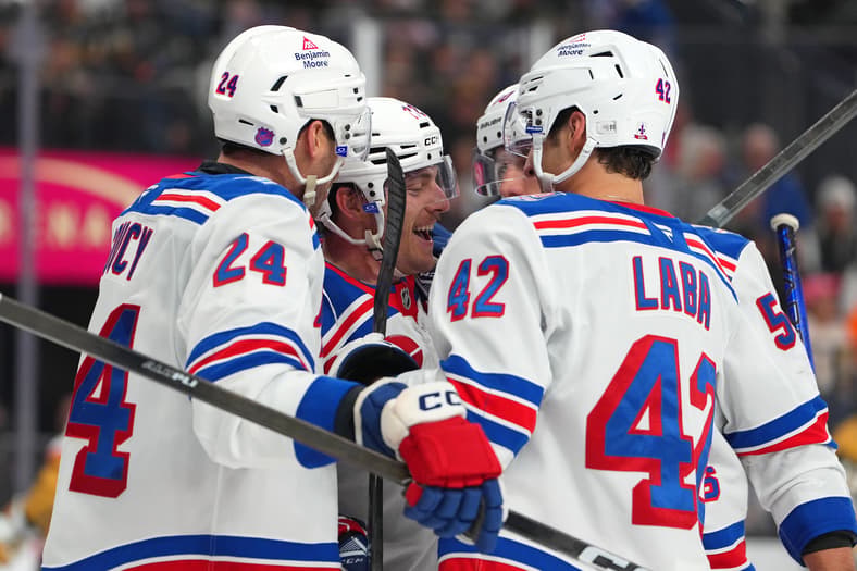 NHL: New York Rangers at Vegas Golden Knights