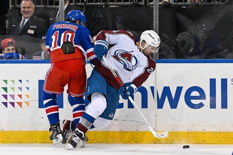 NHL: Colorado Avalanche at New York Rangers