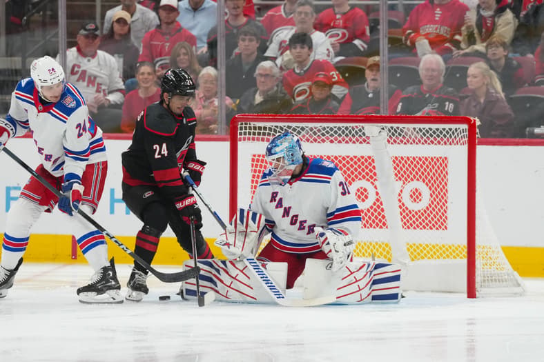 NHL: New York Rangers at Carolina Hurricanes