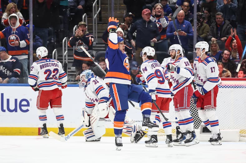 NHL: New York Rangers at New York Islanders