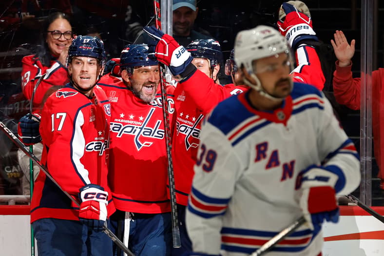 NHL: New York Rangers at Washington Capitals