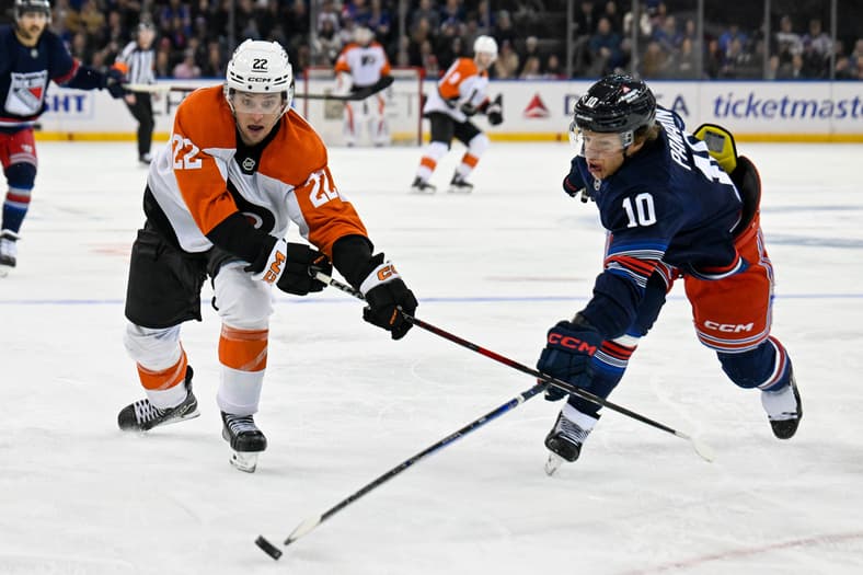 NHL: Philadelphia Flyers at New York Rangers