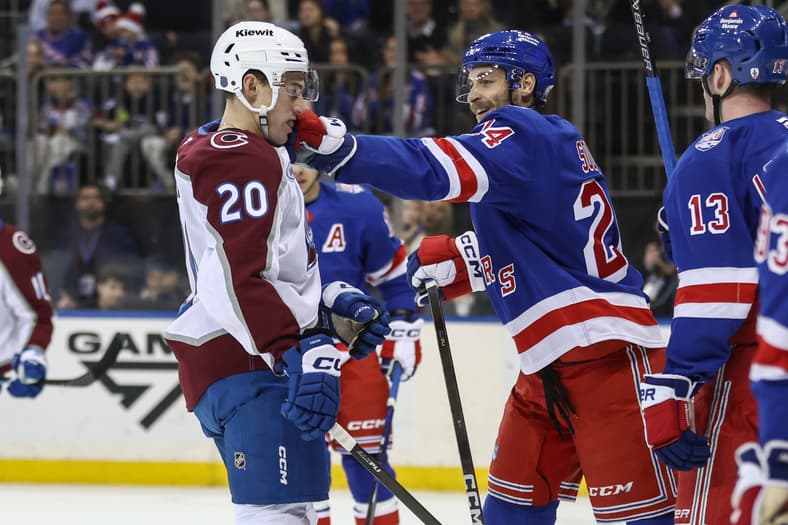 NHL: Colorado Avalanche at New York Rangers