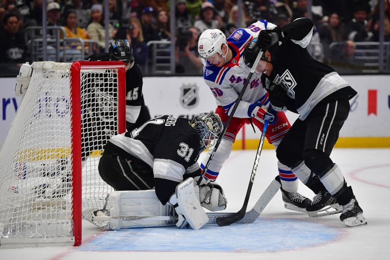 NHL: New York Rangers at Los Angeles Kings