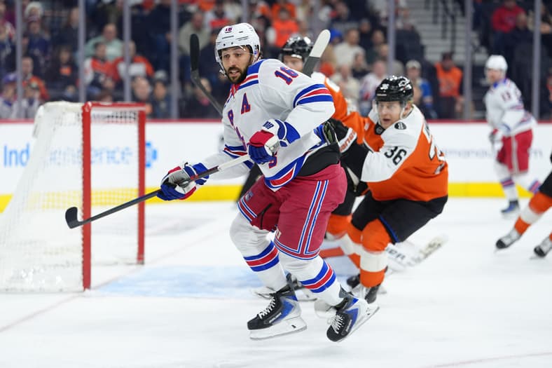 NHL: New York Rangers at Philadelphia Flyers