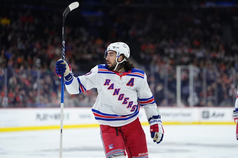 NHL: New York Rangers at Philadelphia Flyers