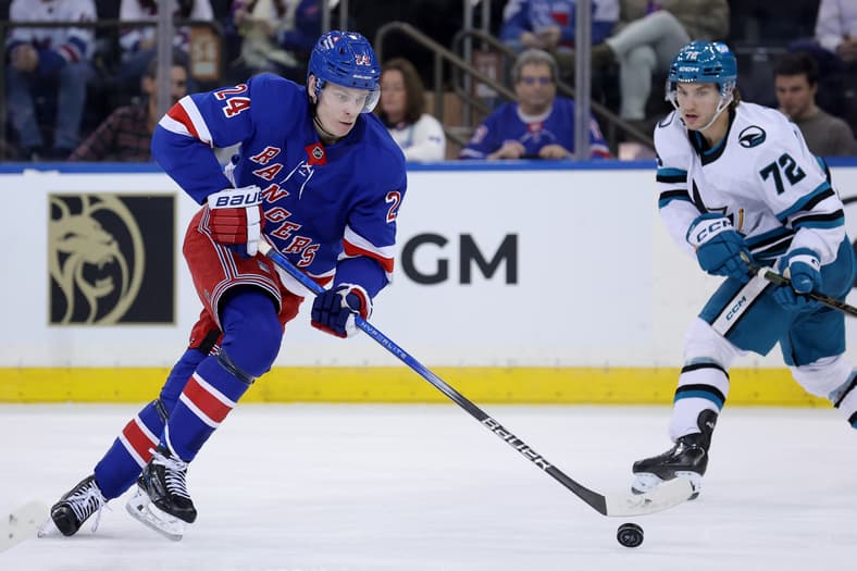 NHL: San Jose Sharks at New York Rangers