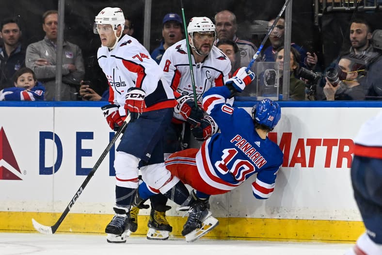 NHL: Stanley Cup Playoffs-Washington Capitals at New York Rangers