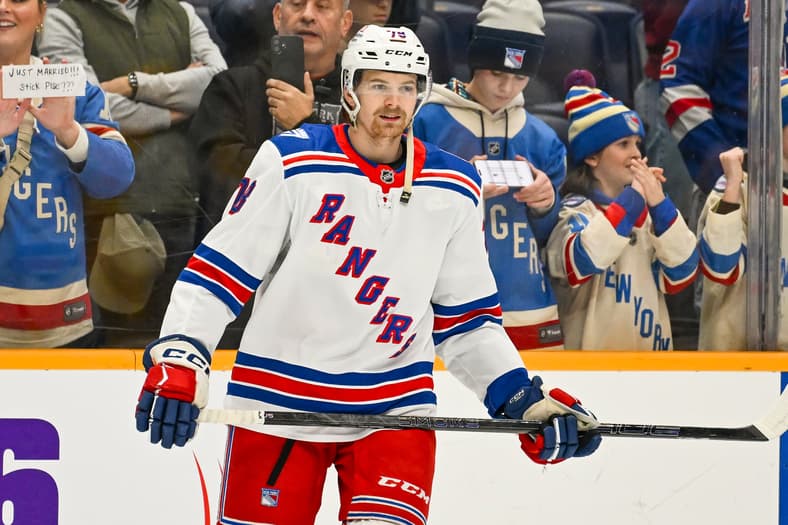 NHL: New York Rangers at Nashville Predators