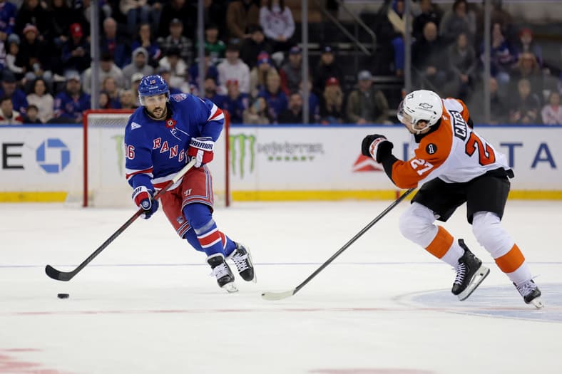 NHL: Philadelphia Flyers at New York Rangers
