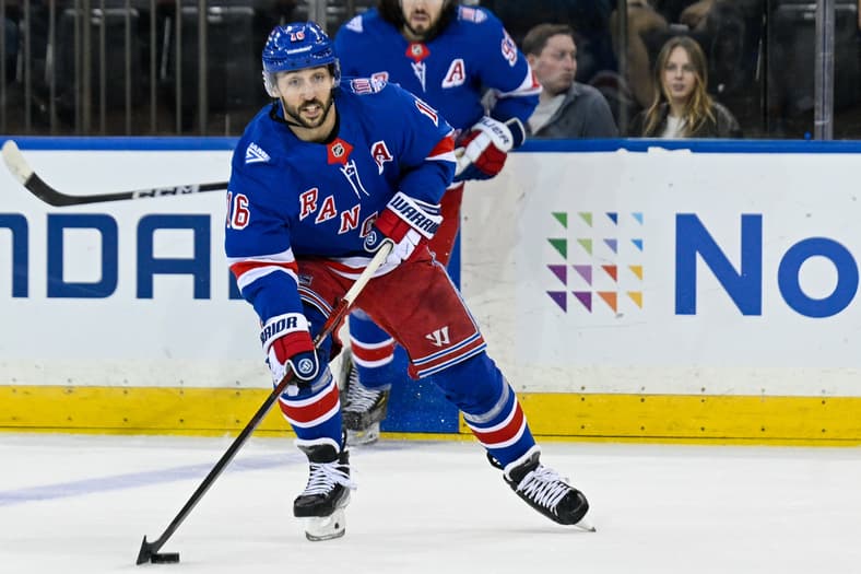 NHL: Calgary Flames at New York Rangers