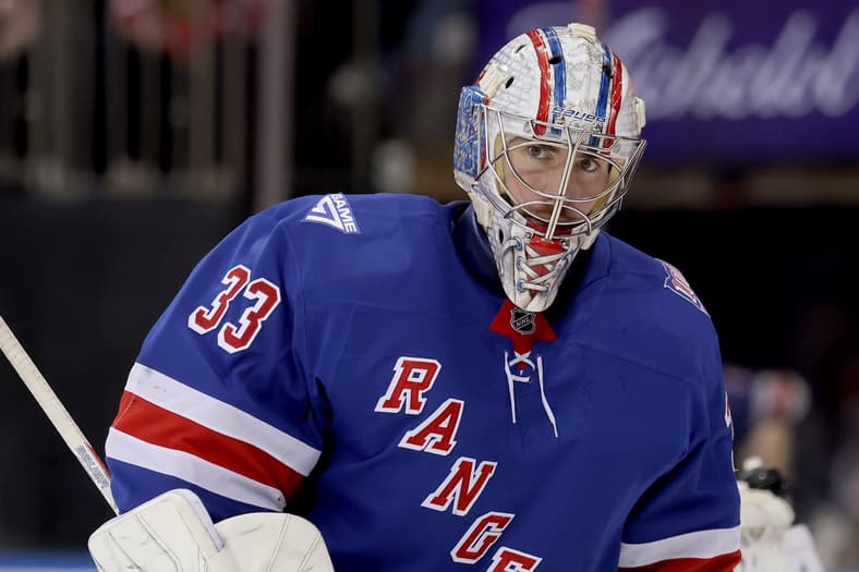 NHL: Chicago Blackhawks at New York Rangers