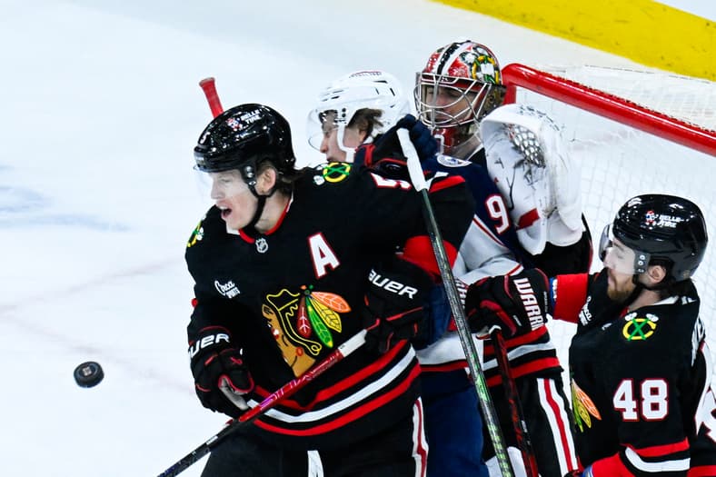 NHL: Columbus Blue Jackets at Chicago Blackhawks