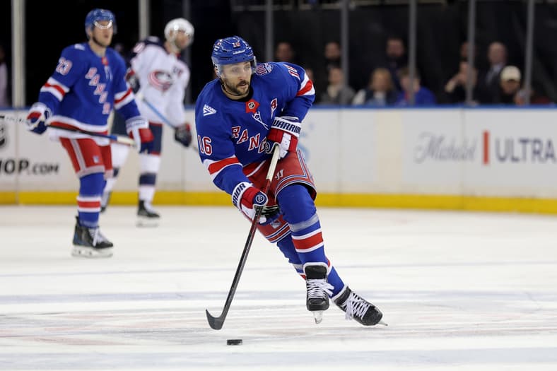 NHL: Columbus Blue Jackets at New York Rangers
